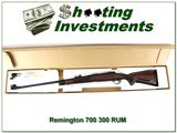 Remington 700 Custom Deluxe 300 RUM unfired in box! - 1 of 4