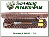 Browning Belgium made A500 12 Mag Ducks Unlimited new! - 1 of 4
