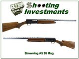 Browning A5 20 Magnum 76 Belgium 26in IC VR - 1 of 4