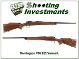 Remington 700 Varmint Special 1980 made 223 Rem Top Cond! - 1 of 4