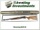 Browning BAR 22 unfired in box FIRST YEAR 1977 - 1 of 4