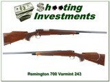 Remington 700 Varmint Special 243 Win 1974 madeExc Cond! - 1 of 4