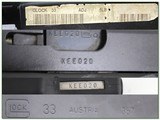 Glock 33 357 Sig compact unfired in case 2 mags - 4 of 4
