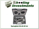 Springfield XD-40 Sub-compact in 40 S&W Exc Cond in case 2 mags - 1 of 4