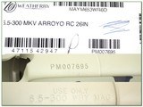 Weatherby Mark V Arroyo RC (Range Certified) 6.5-300 Wthy NIB - 4 of 4