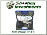 Smith & Wesson 4516 Stainless 45 ACP ANIC - 1 of 4