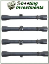 Vintage Weaver K4 El Paso TX USA made steel gloss rifle scope - 1 of 1