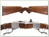 Ruger No.1 Stainless Walnut rare 223 near new - 2 of 4