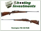 Remington 700 BDL Custom Deluxe engraved 338 RUM - 1 of 4