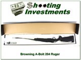 Browning A-Bolt II Stalker Varmint in 204 Ruger ANIB - 1 of 4