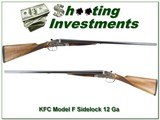 KFC (Kawaguchiya) Sidelock Model F 12 Gauge Exc Cond - 1 of 4