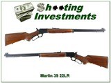 Marlin 39 AS JM Original Golden 22LR near new! - 1 of 4