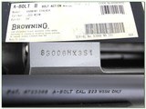 Browning A-Bolt II Stalker Varmint in 223 WSSM ANIB - 4 of 4