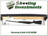 Browning A-Bolt II Stalker Varmint in 223 WSSM ANIB - 1 of 4