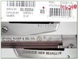 Ruger Bearcat 3in Stainless 22 Engraved NIC! - 4 of 4