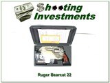 Ruger Bearcat 3in Stainless 22 Engraved NIC! - 1 of 4