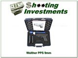 Walther PPS LE 9mm unfired in case 3 magazines - 1 of 4