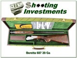 Beretta Model 687 20 Gauge 1988 Duck Unlimited New in Case! - 1 of 4