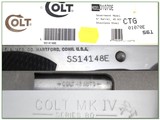 Colt MK IV Series ’80 Government Model Enhanced Stainless 45 - 4 of 4