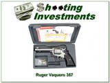 Ruger Vaquero HIGH GLOSS Stainless 357 Mag 5.5" Exc Cond - 1 of 4