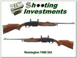 Remington 7400 hard to find 243 Winchester! - 1 of 4