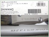 Browning BLR Stainless Laminated Takedown RARE 450 Marlin new! - 4 of 4