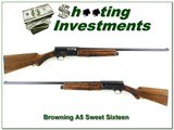 Browning A5 Sweet Sixteen 1954 Belgium made 28in Modifed - 1 of 4