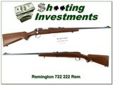 Remington 722 222 Rem 1953 top collector! - 1 of 4