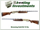 Browning GOLD Ducks Unlimited 70th Anniversary unfired XX Wood - 1 of 4