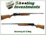 Browning A5 Magnum 12 1970 Belgium Exc Cond 32in VR! - 1 of 4