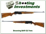 Browning BAR Grade II 1070 Belgium 7mm Exc Cond! - 1 of 4