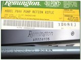 Remington 7600 pump 308 Win in box Exc Cond! - 4 of 4