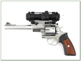 Ruger Super Redhawk 7.5in stainless 44 Mag w Red Dot scope - 2 of 4