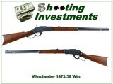 Winchester 1873 made in 1884 restored relined bore 32 Win - 1 of 4