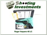 Ruger Vaquero case colored 45 LC 5.5" NIC - 1 of 4
