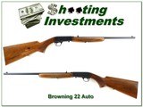 Browning 22 Auto 63 Belgium Blond Exc Cond! - 1 of 4