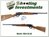 Marlin 1894 CL Classic 25-20 JM 1990 Ducks Unlimited in new condition! - 1 of 4