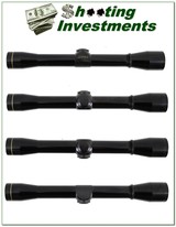 Leupold 4X M8 Gloss rifle scope Exc Cond rare Target Dot - 1 of 1