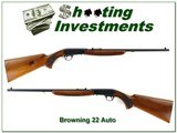 Browning 22 Auto Thumbwheel 58 Belgium Exc Cond! - 1 of 4
