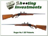 Ruger No.1 Red Pad 257 Roberts 26in Sporter - 1 of 4