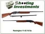 Remington 11-48 1956 made 16 Gauge 2 barrel set! - 1 of 4