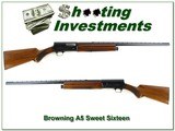 Browning A5 Sweet Sixteen 66 Belgium 28in VR Modified - 1 of 4