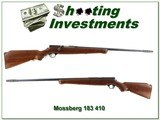 Mossberg 183 K-A .410 Bolt Action Shotgun with C-LECT-Choke - 1 of 4