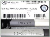 Weatherby Mark V Accumark RC 6.5-300 factory new - 4 of 4