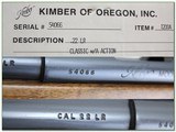 2 Kimber of Oregon Model 82’s consecutive serial number NIB - 2 of 4