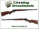 1965 made Marlin 39A Golden 22LR JM marked 24in Exc Cond! - 1 of 4