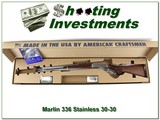 Marlin 336 336SS Stainless Walnut factory new in box! - 1 of 4