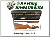 Browning 22 Auto 65 Belgium unfired in box! - 1 of 4