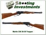 Marlin 336 TS 30-30 hard to find Trapper JM marked top collector! - 1 of 4