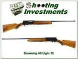 Browning A5 Light 12 65 Belgium Blond Wood! - 1 of 4